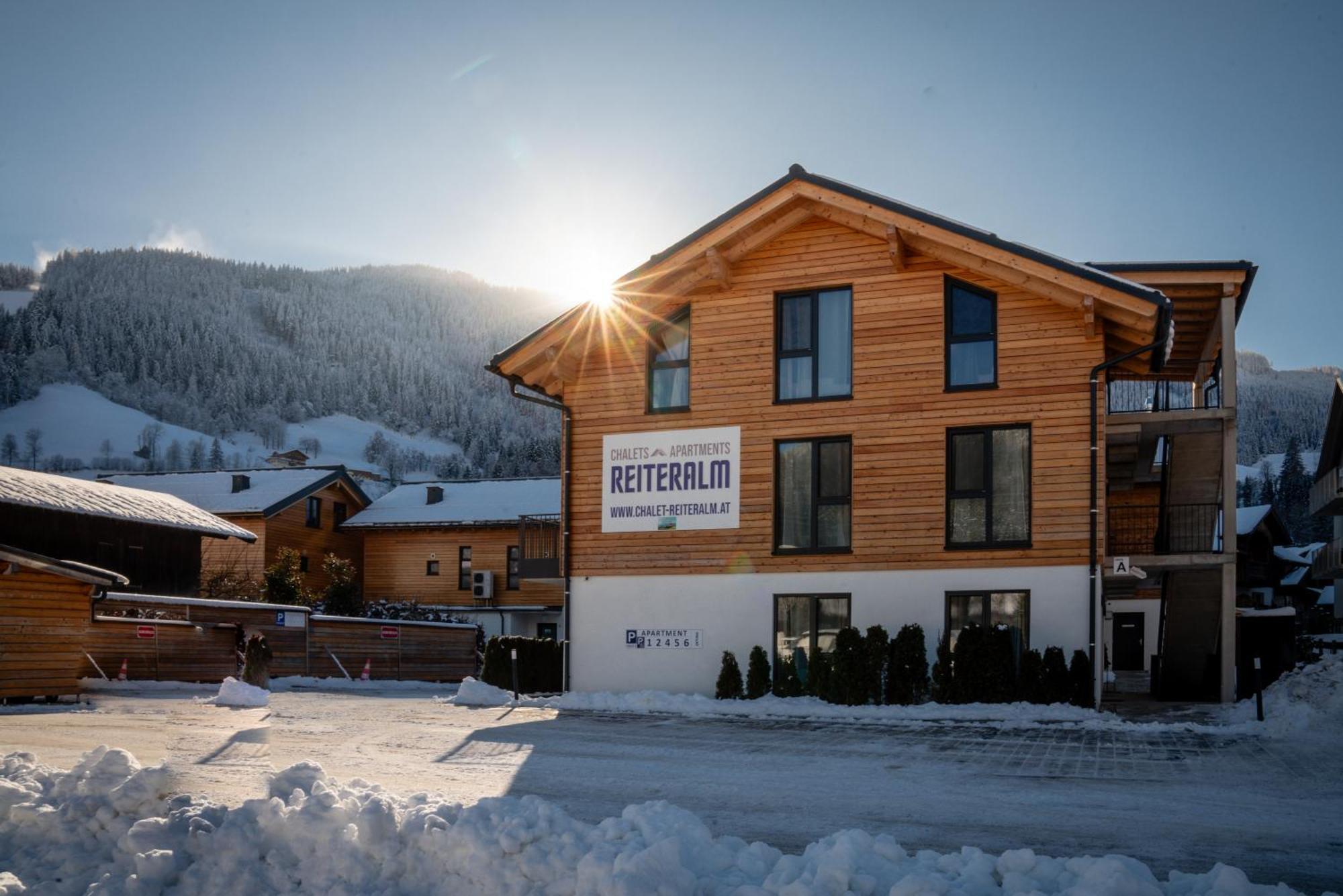 Chalet Reiteralm- Ski Inski Out 斯拉德明 外观 照片