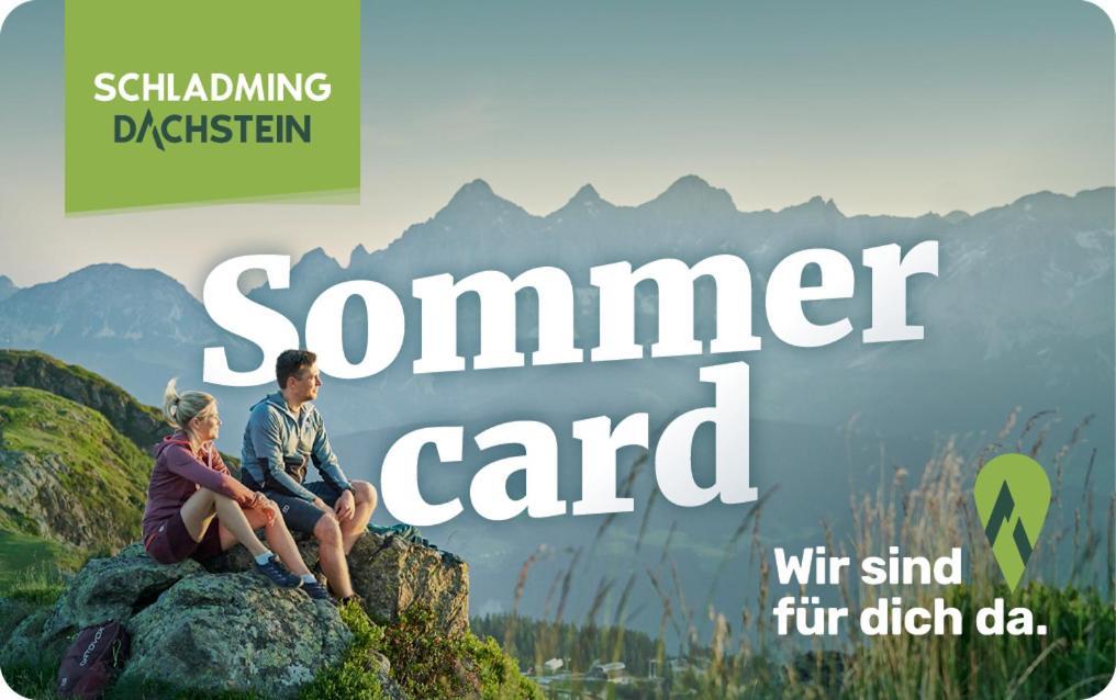 Chalet Reiteralm- Mit Sommercard 斯拉德明 外观 照片